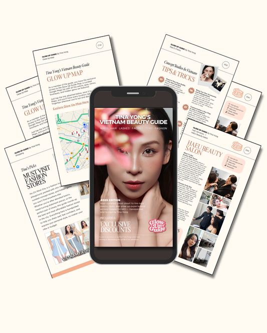 Cover image of The Beauty Fashion Insider Guide and preview of contents